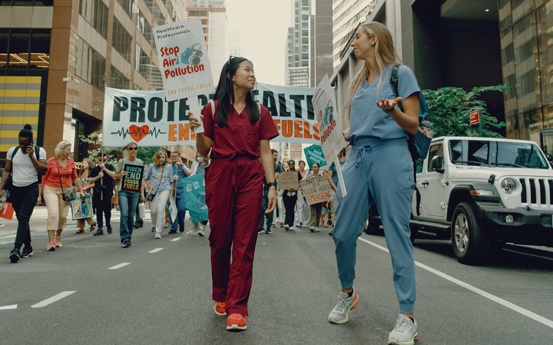 Semana del Clima de Nueva York: Profesionales de la salud exigen la eliminación gradual de los combustibles fósiles antes de la Cumbre de Ambición Climática de la ONU