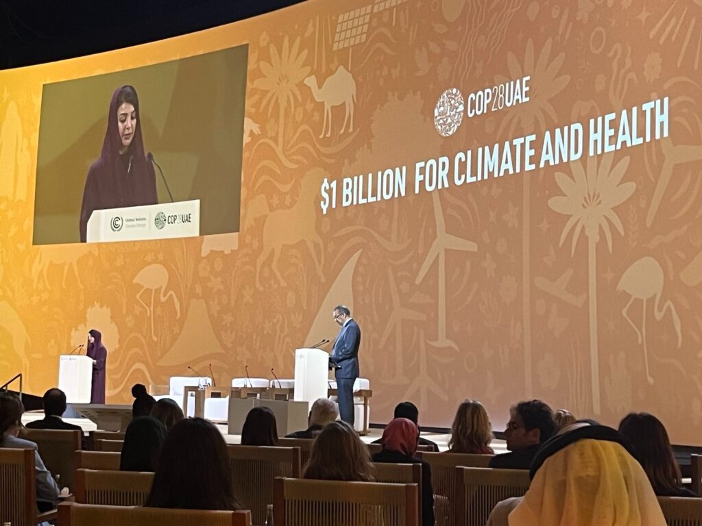 Anuncio de mil millones de dólares en financiación para el clima y la salud 