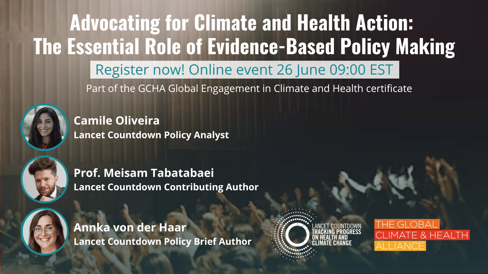 LC Policy session Lancet Countdown Policy session