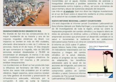 Boletín de la Red de Clima y Salud - Junio 2024